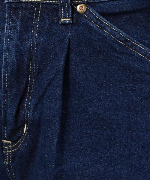 BEAUTY&YOUTH UNITED ARROWS(ビューティーアンドユースユナイテッドアローズ)の「<LEE>タックワイドデニム◆(デニムパンツ・レディース・ライトブルー/ネイビー・SMALL/X-SMALL)」の6枚目の写真
