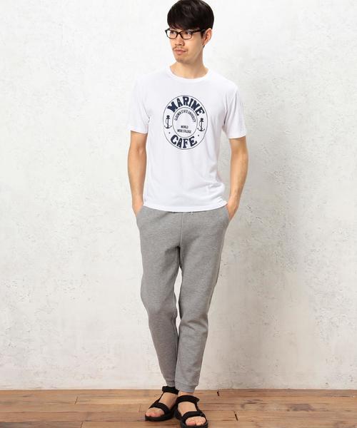 green label relaxing（グリーンレーベルリラクシング）の「BC DAYSFLOW MARINE CAFE Tシャツ◆（Tシャツ/カットソー・メンズ・ホワイト・LARGE/SMALL/MEDIUM）」の5枚目の写真
