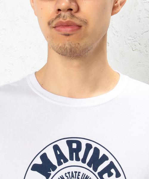 green label relaxing（グリーンレーベルリラクシング）の「BC DAYSFLOW MARINE CAFE Tシャツ◆（Tシャツ/カットソー・メンズ・ホワイト・LARGE/SMALL/MEDIUM）」の6枚目の写真