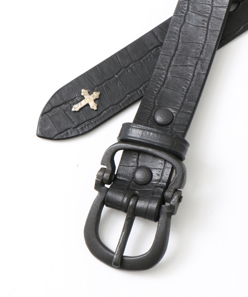 5351 POUR LES HOMMES（ゴーサンゴーイチプールオム）の「ツイストメッシュベルト 30ｍｍ（ベルト・メンズ・ブラック/ダークブラウン・1/2/3）」の7枚目の写真