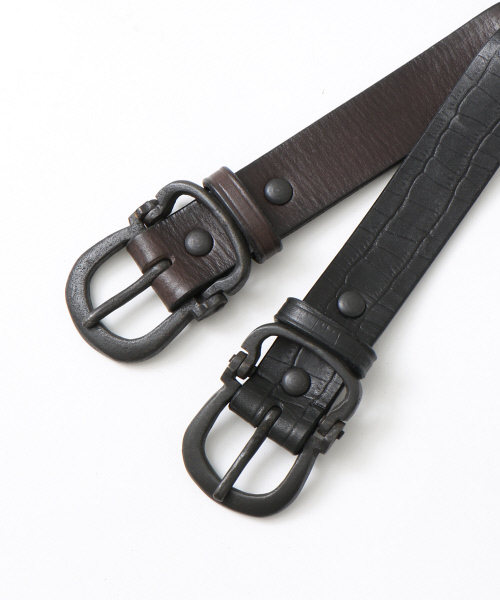 5351 POUR LES HOMMES（ゴーサンゴーイチプールオム）の「ツイストメッシュベルト 30ｍｍ（ベルト・メンズ・ブラック/ダークブラウン・1/2/3）」の5枚目の写真