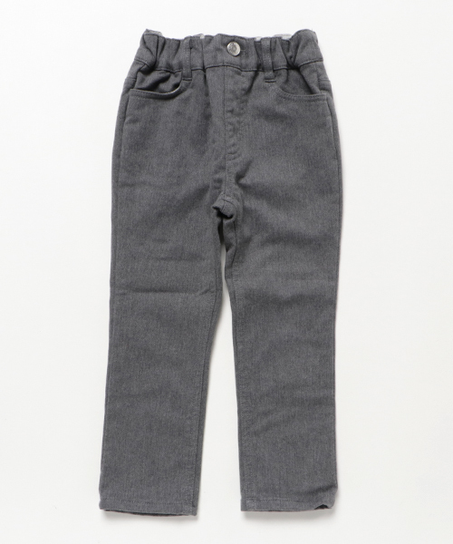 GLOBAL WORK(グローバルワーク)の「【キッズ】EPANキモウストレッチストレートパンツ/729344(その他パンツ・キッズ・ダークグレー/カーキ/ベージュ・LARGE/SMALL/MEDIUM/X-LARGE)」の2枚目の写真
