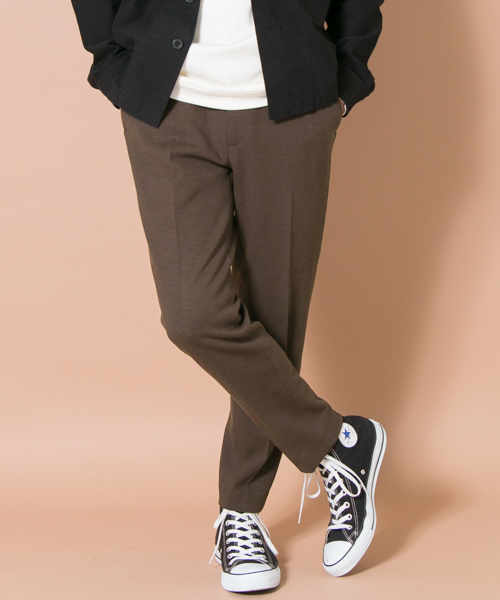 URBAN RESEARCH(アーバンリサーチ)の「UR ウール混ポンチ イージーPT(その他パンツ・メンズ・ブラック/ブラウン・MEDIUM/LARGE)」の1枚目の写真