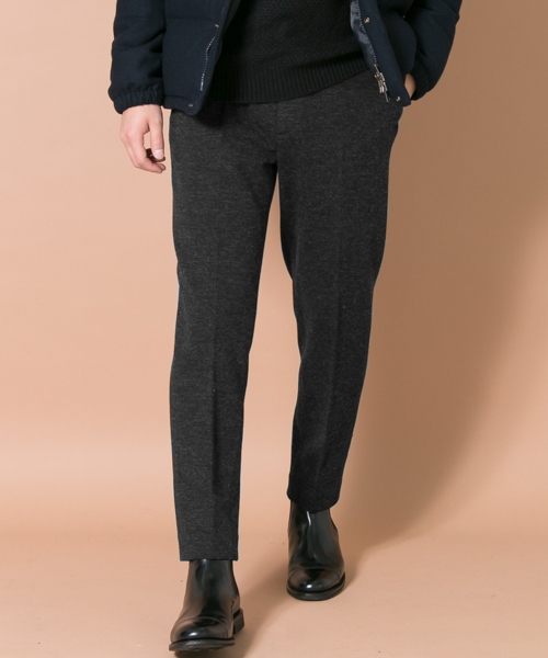 URBAN RESEARCH(アーバンリサーチ)の「UR ウール混ポンチ イージーPT(その他パンツ・メンズ・ブラック/ブラウン・MEDIUM/LARGE)」の2枚目の写真