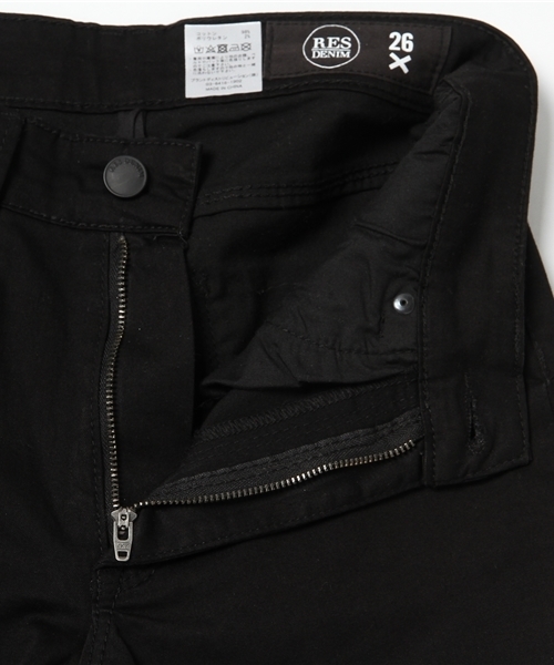 RES DENIM（レスデニム）の「RES DENIM/レスデニム KITTY SKINNY スキニーデニム ブラックデニム 膝破れ ダメージ（デニムパンツ・レディース・ブラック・26inch）」の9枚目の写真