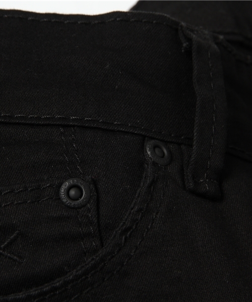 RES DENIM（レスデニム）の「RES DENIM/レスデニム KITTY SKINNY スキニーデニム ブラックデニム 膝破れ ダメージ（デニムパンツ・レディース・ブラック・26inch）」の11枚目の写真