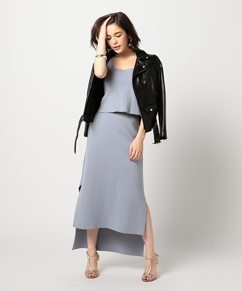 AURALEE（オーラリー）の「AURALEE ノースリーブニット（ニット/セーター・レディース・ブラウン/ライトブルー・0）」の6枚目の写真