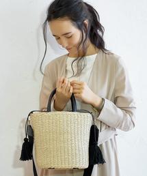 green label relaxing | [WEB限定]CB ツツガタ 2WAY かごバッグ(かごバッグ)