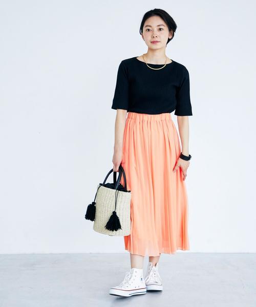 green label relaxing（グリーンレーベルリラクシング）の「[WEB限定]CB ツツガタ 2WAY かごバッグ（かごバッグ・レディース・オフホワイト/モカ・FREE）」の20枚目の写真