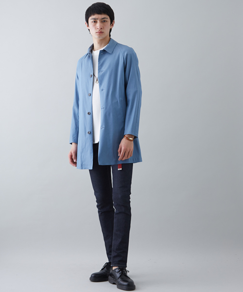 STUDIOUS（ステュディオス）の「ビッグワッフルクオーターTシャツ（Tシャツ/カットソー・メンズ・ホワイト/グレー・2/1/3）」の14枚目の写真