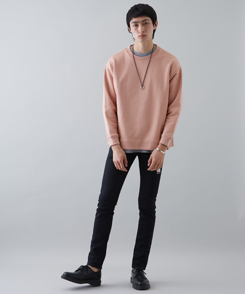 STUDIOUS（ステュディオス）の「ビッグワッフルクオーターTシャツ（Tシャツ/カットソー・メンズ・ホワイト/グレー・2/1/3）」の20枚目の写真