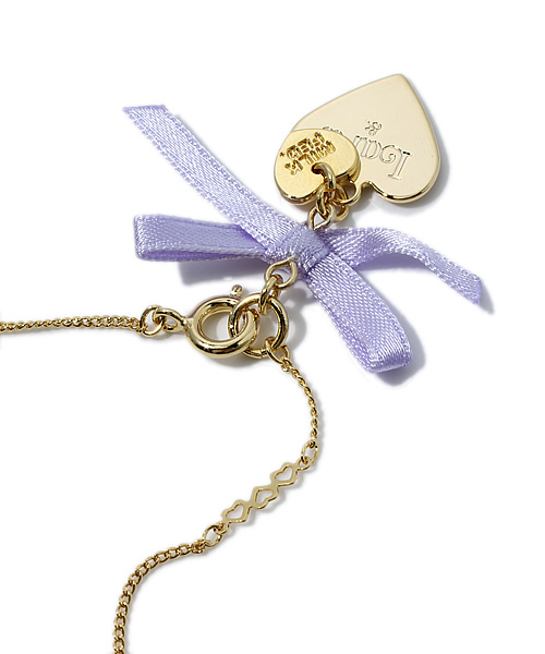 MILKFED.（ミルクフェド）の「Lara&Heart K INITIAL HEART NECK（ネックレス・レディース・マルチ・ONE SIZE）」の5枚目の写真