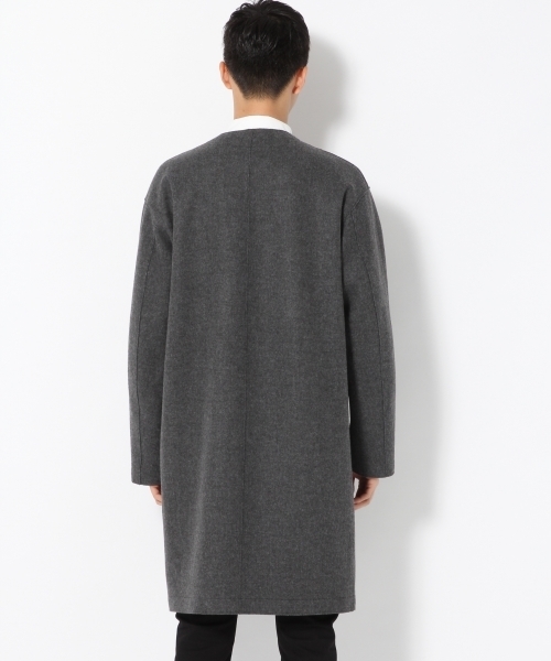 GLOBAL WORK（グローバルワーク）の「ウールノーカラーコート/760816