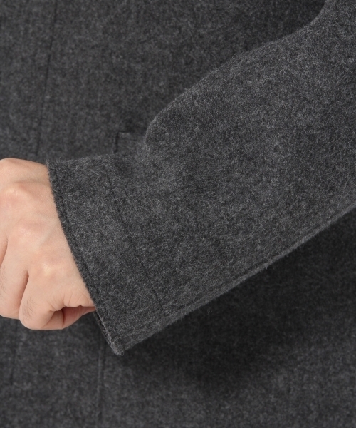 GLOBAL WORK（グローバルワーク）の「ウールノーカラーコート/760816