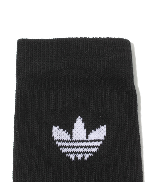 adidas Originals(アディダスオリジナルス)の「アディダス ソックス <ADI CREW SOCK 3>(ソックス/靴下・メンズ・ホワイト/ブラック・24cm/28cm)」の3枚目の写真