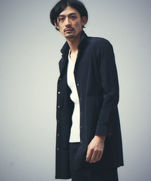 5351 POUR LES HOMMES | 2WAYストレッチナイロンロングシャツ(シャツ/ブラウス)