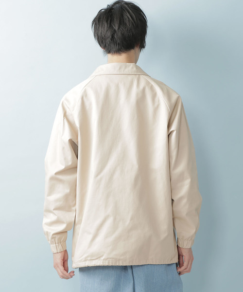 極美品✨MSML オーバーサイズコーチジャケット　バルーンシルエット　ベージュ セール】 コーチジャケット （その他アウター）｜Purple&Yellow