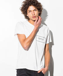 AZ by junhashimoto(エーゼイ バイ ジュンハシモト)ポケット付プリントTシャツ