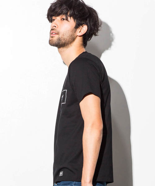 AZ by junhashimoto（エーゼイ バイ ジュンハシモト）の「AZ by junhashimoto(エーゼイ バイ ジュンハシモト)ポケット付プリントＴシャツ（Tシャツ/カットソー・メンズ・オフホワイト/ブラック/ネイビー・MEDIUM/SMALL/X-LARGE/LARGE）」の10枚目の写真