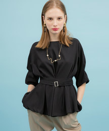 UNITED TOKYO | トリオタックベルテッドブラウス(シャツ/ブラウス)