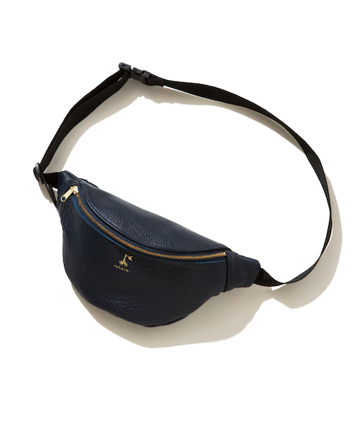 rehacer（レアセル）の「rehacer : Cow Leather Waist Bag Made in Japan / カウレザー ウエストバッグ メイドインジャパン（ショルダーバッグ・メンズ・ブラック/ベージュ/ネイビー/ブラウン/ピンク/イエロー・FREE）」の8枚目の写真