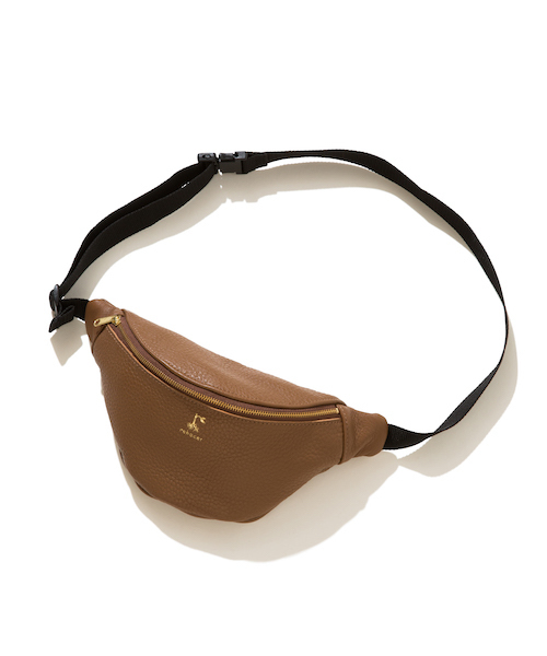 rehacer（レアセル）の「rehacer : Cow Leather Waist Bag Made in Japan / カウレザー ウエストバッグ メイドインジャパン（ショルダーバッグ・メンズ・ブラック/ベージュ/ネイビー/ブラウン/ピンク/イエロー・FREE）」の18枚目の写真