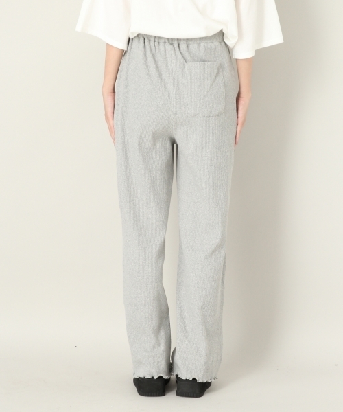 LOWRYS FARM（ローリーズファーム）の「カットメローパンツ　804628（その他パンツ・レディース・グレー/アイボリー/バーガンディー・FREE）」の6枚目の写真