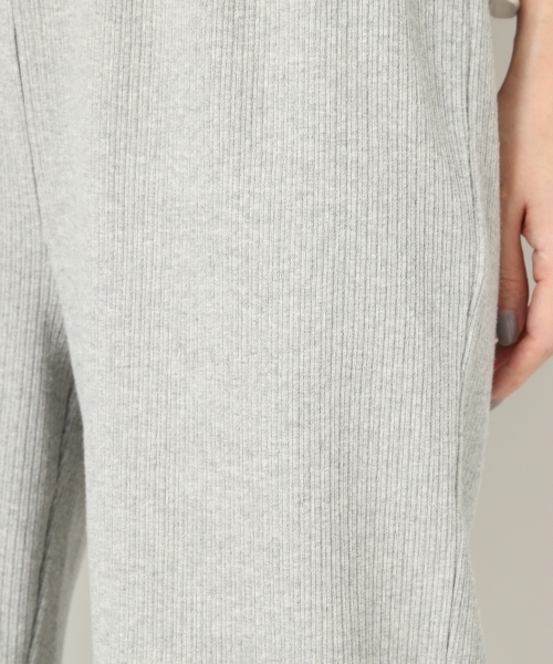 LOWRYS FARM（ローリーズファーム）の「カットメローパンツ　804628（その他パンツ・レディース・グレー/アイボリー/バーガンディー・FREE）」の10枚目の写真