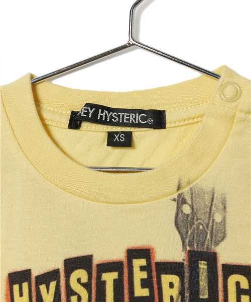 JOEY HYSTERIC（ジョーイヒステリック）の「CHANNEL pt T-SH（Tシャツ/カットソー・キッズ・ホワイト/サックスブルー/イエロー・X-SMALL/SMALL/MEDIUM）」の5枚目の写真