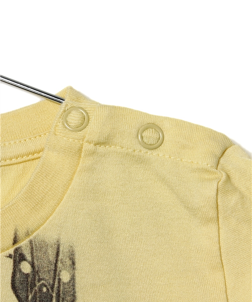 JOEY HYSTERIC（ジョーイヒステリック）の「CHANNEL pt T-SH（Tシャツ/カットソー・キッズ・ホワイト/サックスブルー/イエロー・X-SMALL/SMALL/MEDIUM）」の8枚目の写真