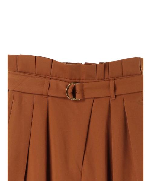 AMERICAN HOLIC（アメリカンホリック）の「・ウエストフリルベルト付ワイドパンツ（その他パンツ・レディース・チャコールグレー/ブラック/キャメル/ライトベージュ・M/L）」の14枚目の写真