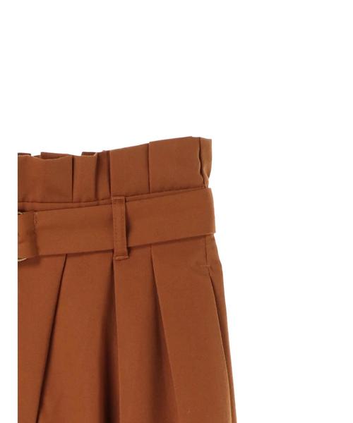 AMERICAN HOLIC（アメリカンホリック）の「・ウエストフリルベルト付ワイドパンツ（その他パンツ・レディース・チャコールグレー/ブラック/キャメル/ライトベージュ・M/L）」の15枚目の写真