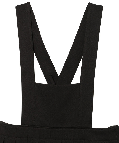 Candy Stripper(キャンディストリッパー)の「PLEATS APRON ワンピース(ワンピース・レディース・ブラック/ネイビー・1/2)」の7枚目の写真