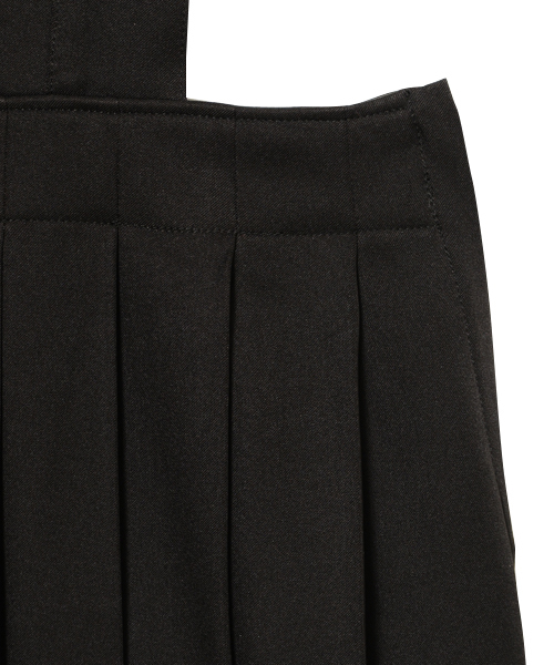 Candy Stripper(キャンディストリッパー)の「PLEATS APRON ワンピース(ワンピース・レディース・ブラック/ネイビー・1/2)」の3枚目の写真