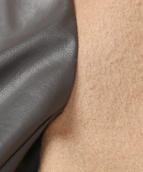 Soareak(ソアリーク)の「バイカラーチェスターコート(その他アウター・レディース・ベージュ/ライトピンク/ブラック・MEDIUM)」の10枚目の写真