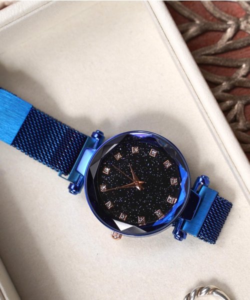 おしゃれスタ（オシャレスタ）の「【OSHARESTA★TOKYO】ウォッチコレクション　STAR★NIGHT メタルウォッチ（アナログ腕時計・レディース・ブラック/パープル/ブラウン/レッド/ゴールド/ブルー・FREE）」の8枚目の写真