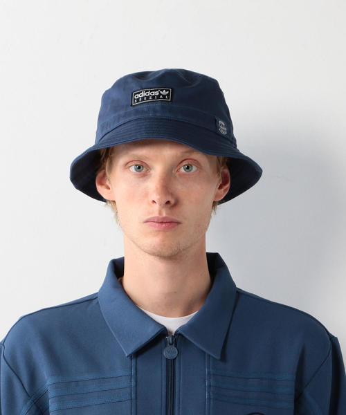 adidas Originals(アディダスオリジナルス)の「<adidas Originals> UNION BUCKET/バケットハット(ハット・メンズ・コバルトブルー・FREE)」の2枚目の写真