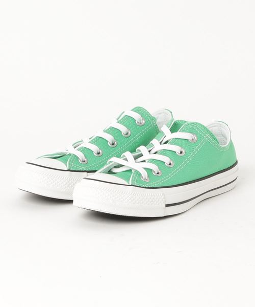 CONVERSE(コンバース)の「converse コンバース ALL STAR 100 COLORS OX オールスター 100 カラーズ オックス 32863333 GREEN(スニーカー・メンズ・グリーン・10h/11h/3h/4/4h/5/5h/6h/7/7h/8/8h/9/9h)」の1枚目の写真