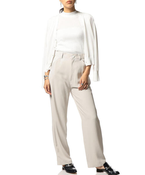 ASTRAET（アストラット）の「ASTRAET（アストラット）ステッチ ペインターパンツ◆（その他パンツ・レディース・ベージュ/ブラック・1/0）」の9枚目の写真