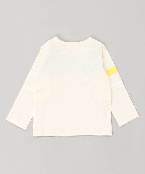 RADCHAP（ラッドチャップ）の「長袖Tシャツ（Tシャツ/カットソー・キッズ・ピンク/ターコイズブルー・120cm/130cm/80ｃｍ/90cm/140cm/100cm/110cm）」の3枚目の写真