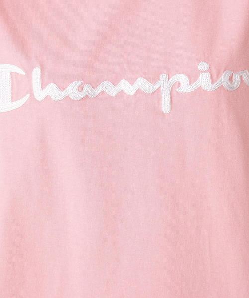 【WEB限定販売】Champion(チャンピオン) フロント刺しゅうワンピース 【WEB限定販売】Champion(チャンピオン) フロント刺しゅうワンピース