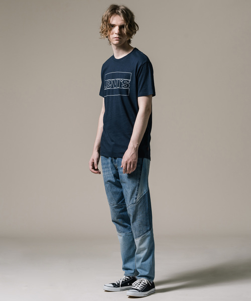 Levi's(リーバイス)の「パーフェクトTシャツ NAVY BLAZER GRAPHIC(Tシャツ/カットソー・メンズ・ブルー・L/M/S/XL)」の4枚目の写真