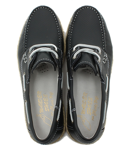 MEN'S BIGI(メンズビギ)の「【WANDER SHOES(ワンダーシューズ)】別注/デッキシューズ(スリッポン)(モカシン/デッキシューズ・メンズ・ホワイト×ネイビー/ネイビー/トリコロール・SMALL/MEDIUM/LARGE)」の8枚目の写真
