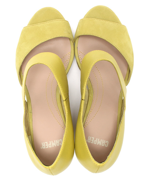 CAMPER（カンペール）の「LA (エルエー)（サンダル・レディース・イエロー・25.0cm/23.0cm/22.5cm/24.0cm/23.5cm）」の2枚目の写真