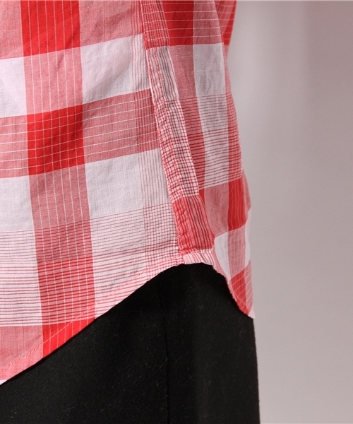 TOMMY HILFIGER(トミーヒルフィガー)の「CLAREMONT CHECK SHIRT(シャツ/ブラウス・レディース・ブルー/レッド・SMALL/MEDIUM/LARGE)」の8枚目の写真
