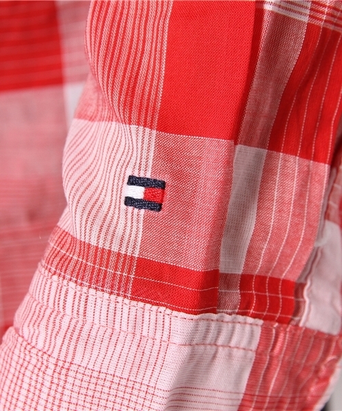 TOMMY HILFIGER(トミーヒルフィガー)の「CLAREMONT CHECK SHIRT(シャツ/ブラウス・レディース・ブルー/レッド・SMALL/MEDIUM/LARGE)」の9枚目の写真