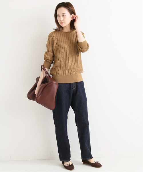 セール】ミニケーブル 肩ボタンプルオーバー◇（ニット/セーター