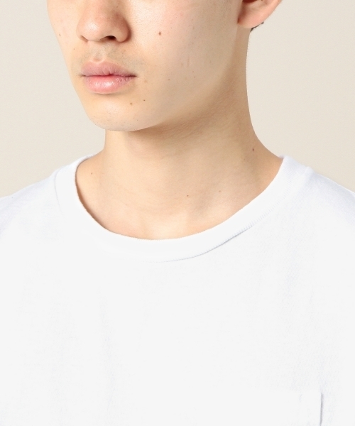 BEAUTY&YOUTH UNITED ARROWS（ビューティーアンドユースユナイテッドアローズ）の「＜BALANCE&HARMONY＞ POCKET TEE/Tシャツ ¨◆（Tシャツ/カットソー・メンズ・ホワイト/ブラック/ネイビー・SMALL/MEDIUM/LARGE/X-LARGE）」の7枚目の写真