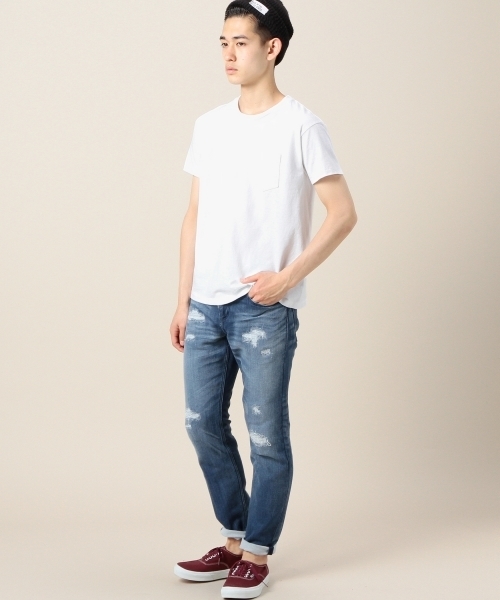 BEAUTY&YOUTH UNITED ARROWS（ビューティーアンドユースユナイテッドアローズ）の「＜BALANCE&HARMONY＞ POCKET TEE/Tシャツ ¨◆（Tシャツ/カットソー・メンズ・ホワイト/ブラック/ネイビー・SMALL/MEDIUM/LARGE/X-LARGE）」の4枚目の写真