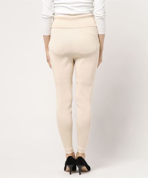 RITO（リト）の「【RITO/リト】 PRE GLOSSY KNIT PANTS：パンツ（その他パンツ・レディース・アイボリー・38）」の3枚目の写真